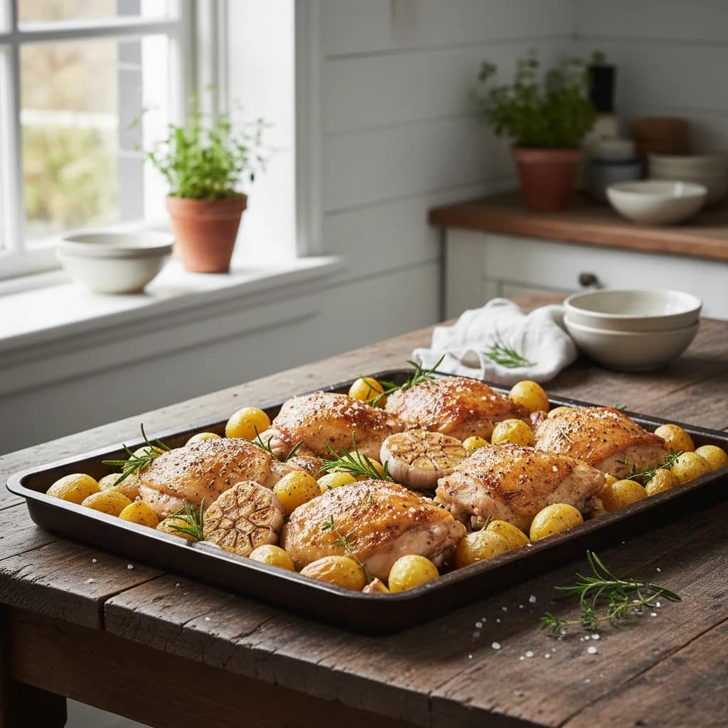 Wat kan ik maken met kip en aardappelen?