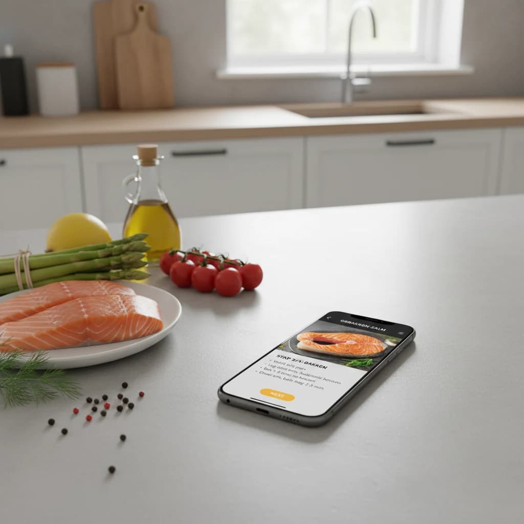 Hoe gebruik je de kookgids stap voor stap?