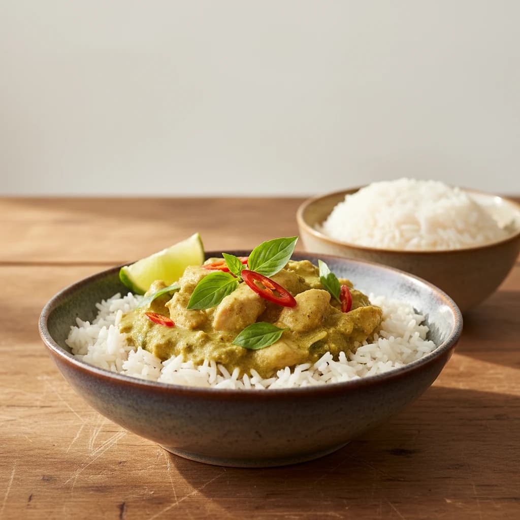 Wat kan ik maken met rijst en curry?